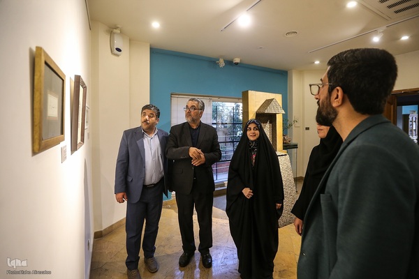 آیین افتتاحیه نمایشگاه هنرهای قرآنی «ضحی»