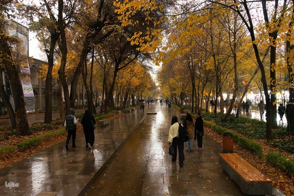 بارش باران پاییزی