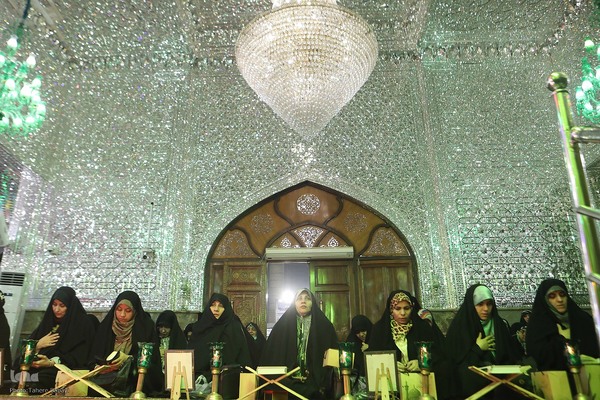 مراسم غبارروبی و محفل انس با قرآن در آستان امامزاده صالح (ع)