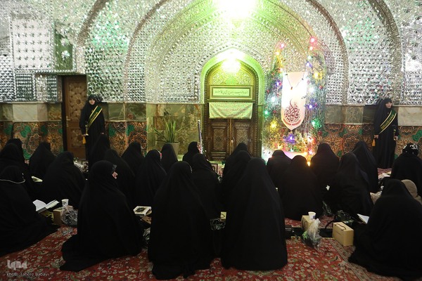 مراسم غبارروبی و محفل انس با قرآن در آستان امامزاده صالح (ع)
