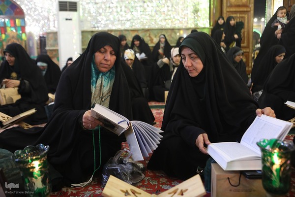 مراسم غبارروبی و محفل انس با قرآن در آستان امامزاده صالح (ع)