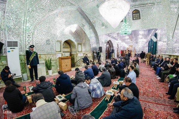 مراسم غبارروبی و محفل انس با قرآن در آستان امامزاده صالح (ع)