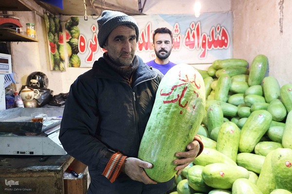 بازار شب یلدا - تبریز