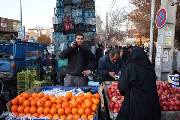 بازار شب یلدا - تبریز