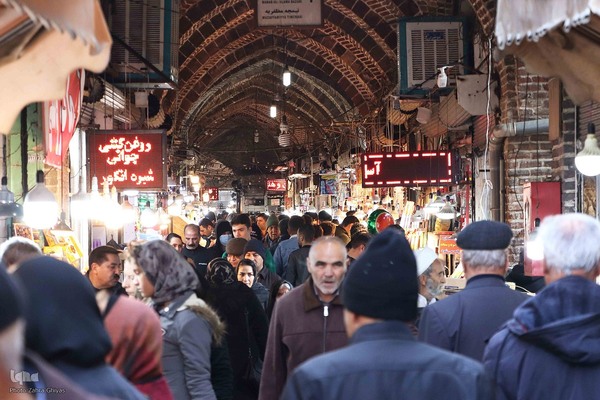 بازار شب یلدا - تبریز