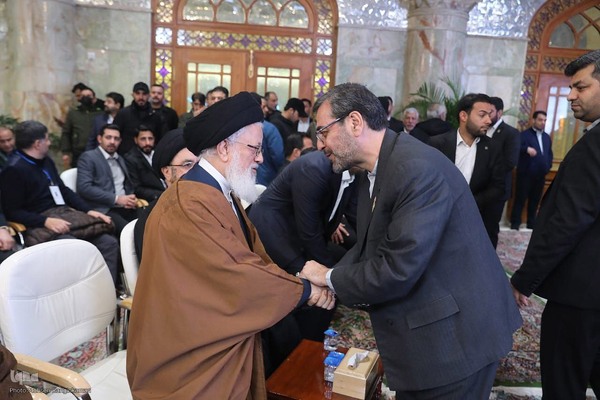 مراسم بهره برداری رسمی از صحن حضرت زهرا (س) در نجف