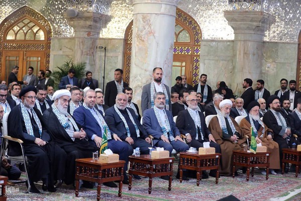 مراسم بهره برداری رسمی از صحن حضرت زهرا (س) در نجف