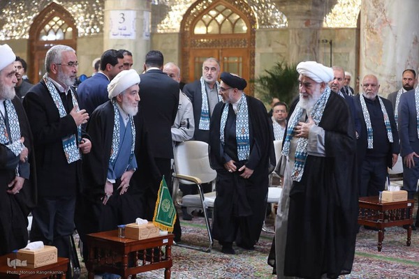 مراسم بهره برداری رسمی از صحن حضرت زهرا (س) در نجف