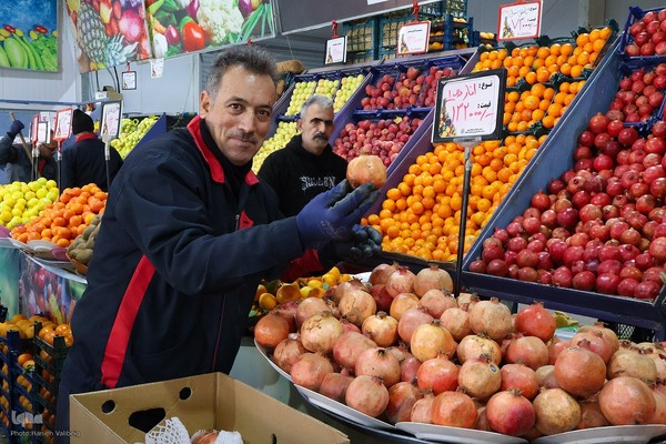 حال و‌ هوای یلدایی اصفهان