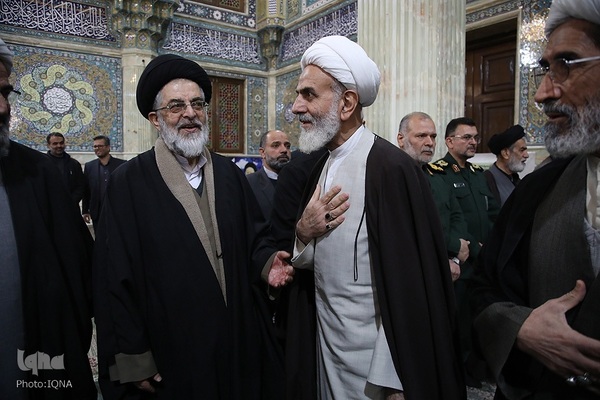 مراسم یادبود آیت‌الله سید محمد شاهچراغی در قم