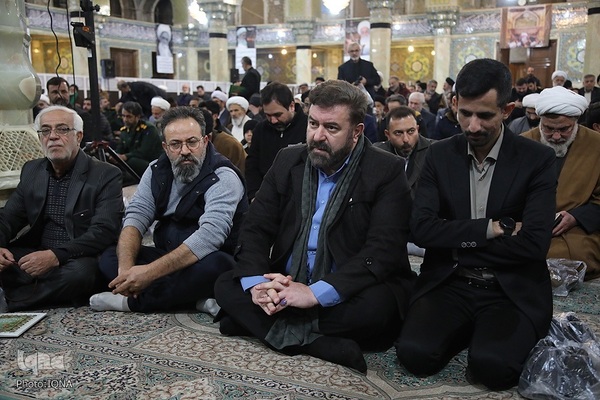 مراسم یادبود آیت‌الله سید محمد شاهچراغی در قم