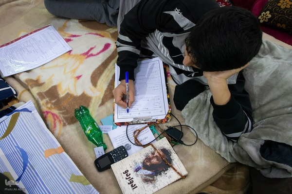 مراسم اعتکاف در مسجد جامع عتیق اصفهان