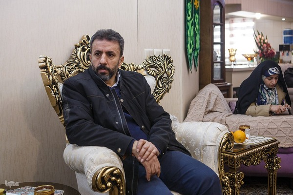 حضور نمایندگان رهبر انقلاب در منزل احمد پوررحیمی جانباز دفاع مقدس