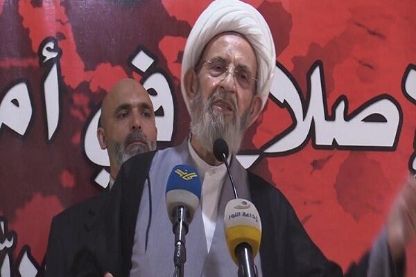 Le cheikh Mohammad Yazbek, chef du conseil des affaires religieuses du Hezbollah Libanais