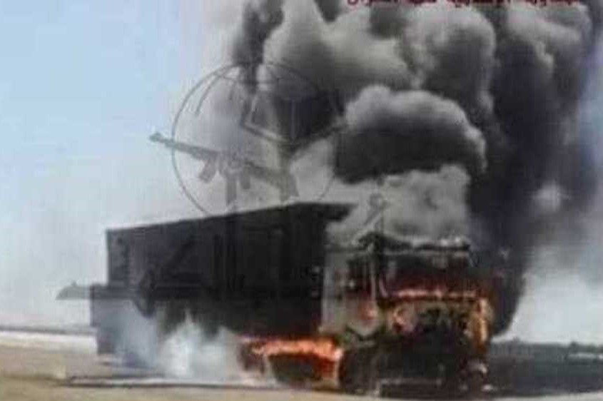 Un attentat à la bombe a visé un convoi logistique américain, le 19 novembre 2021, en Irak