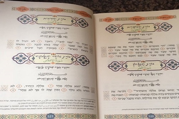 La traduction en hébreu du Coran de Jacob Ibn Yisrael Halevi